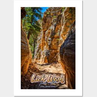 Lick Wash Trail Hike Posters and Art